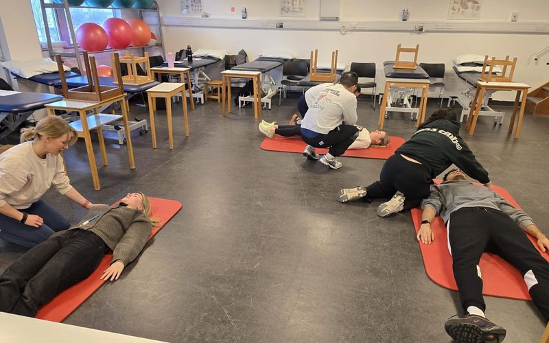 First Aid at Work requalification practical session