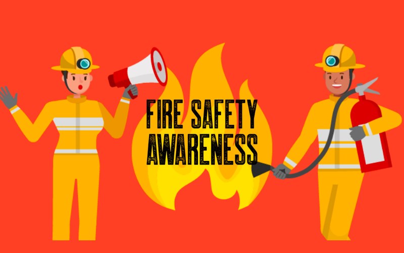 Fire safety awareness training session for all workplace staff